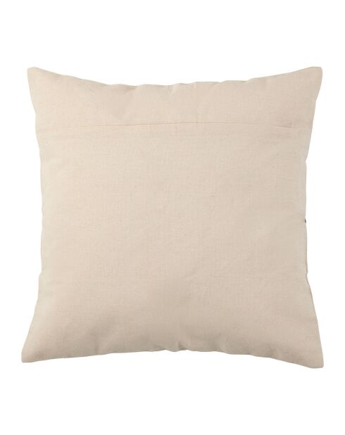 Housse de Coussin Mocoa noir/écru - 45x45 cm
