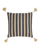 Ext Medi Kissenbezug, Indigo/Natur, 45 x 45 cm