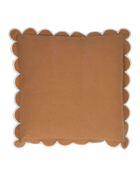 Housse de Coussin Nomadea pêche - 45x45 cm
