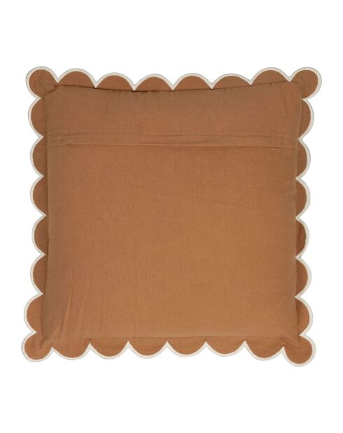 Housse de Coussin Nomadea pêche - 45x45 cm