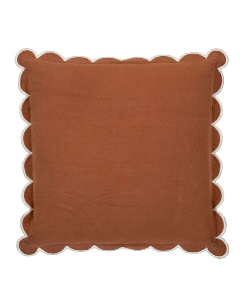 Housse de Coussin Nomadea terracotta - 45x45 cm