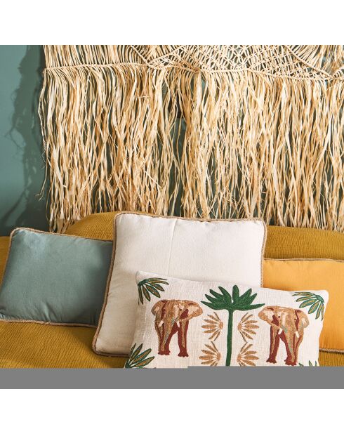 Funda de cojín natural Sumptua - 45x45 cm