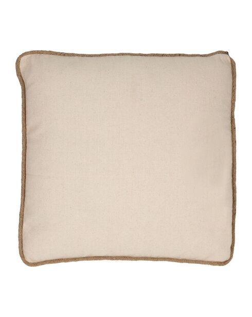 Funda de cojín natural Sumptua - 45x45 cm