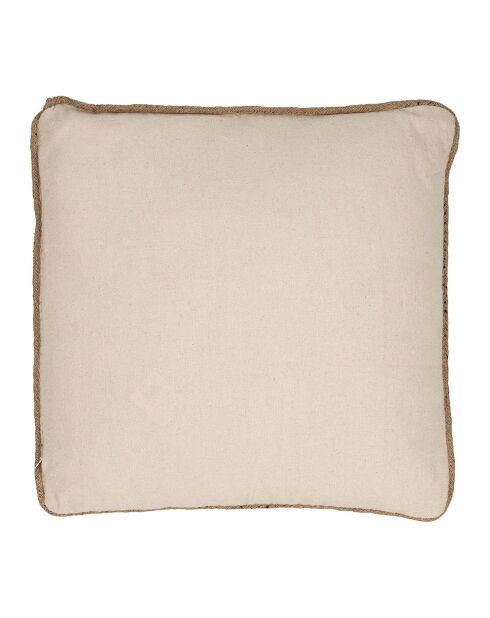 Funda de cojín natural Sumptua - 45x45 cm