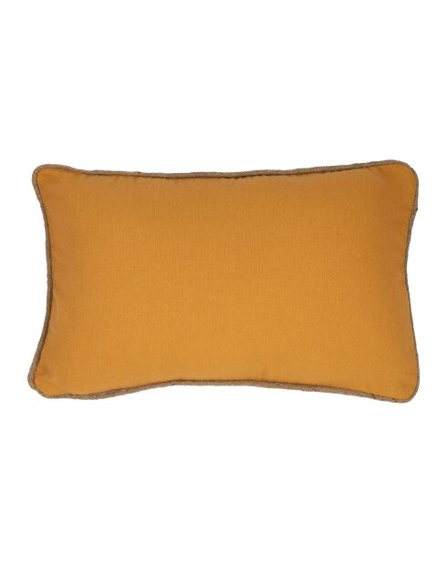 Funda de cojín Sumptua mostaza - 50x30 cm