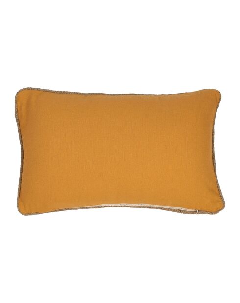 Funda de cojín Sumptua mostaza - 50x30 cm