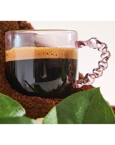 4 Tasses à Café Colorea multicolore - 10cl