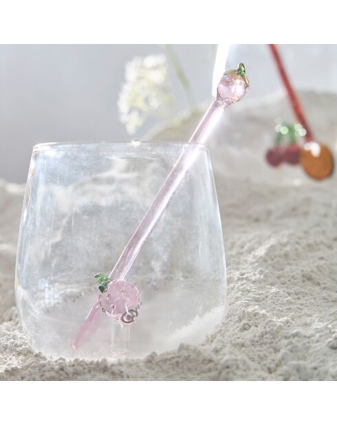 3 veelkleurige Colorea fruitbekers - 40cl