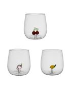 3 Gobelets Fruit Colorea multicolores - 40cl