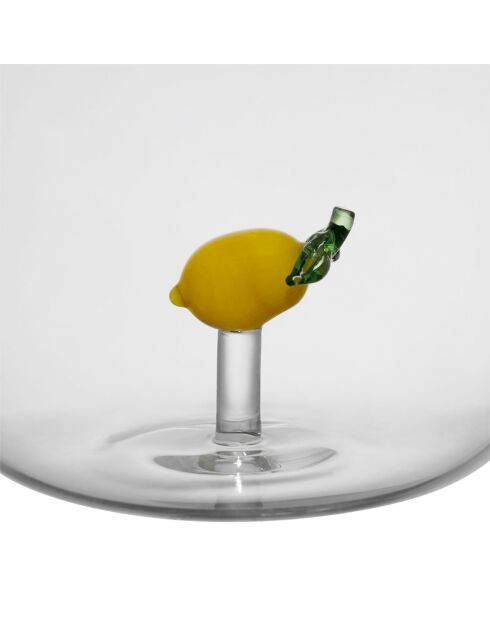 3 veelkleurige Colorea fruitbekers - 40cl