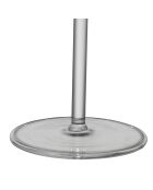 6 Verres à Pied Palm brun/vert - 25cl