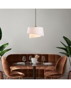 Suspension Stage blanche - 30 cm