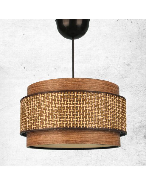Suspension BK028 marron - 17.5 cm