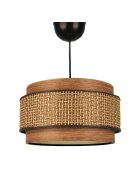 Suspension BK028 marron - 17.5 cm