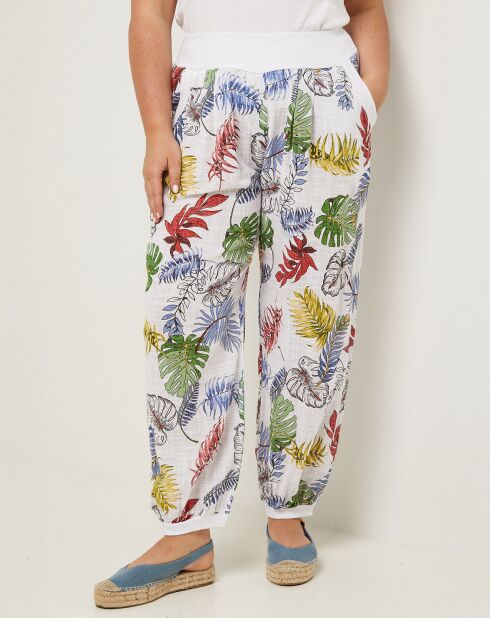 Pantaloni bianchi Lina