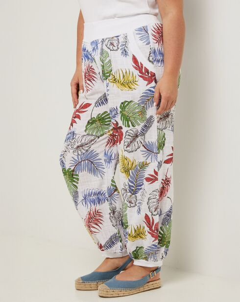 Pantaloni bianchi Lina