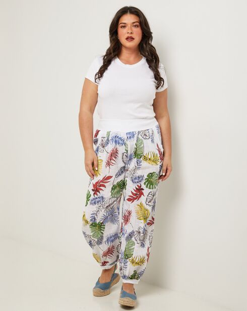 Pantaloni bianchi Lina