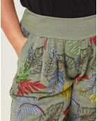 Pantalon Lina kaki