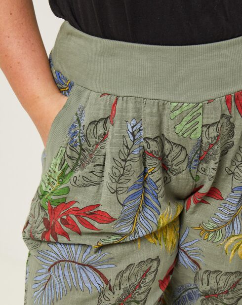 Pantalon Lina kaki