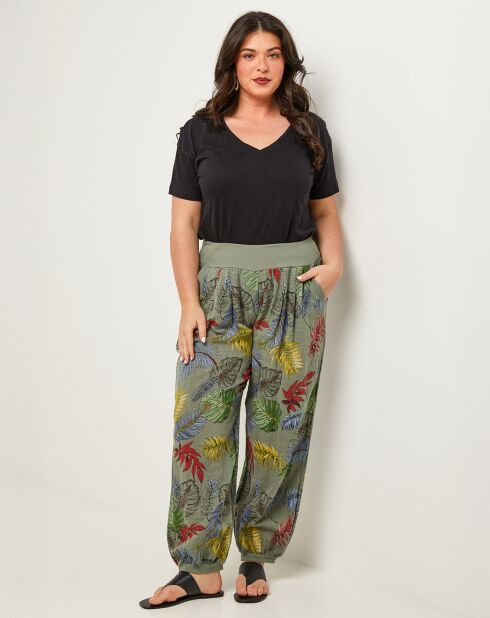 Pantalon Lina kaki