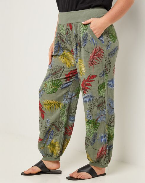 Pantalon Lina kaki