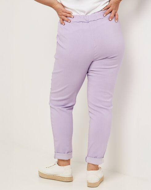 Pantalon Apolline lilas