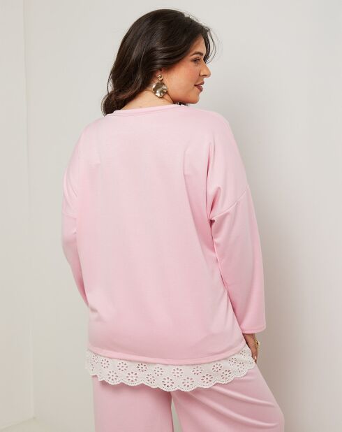 Pull Jade rose