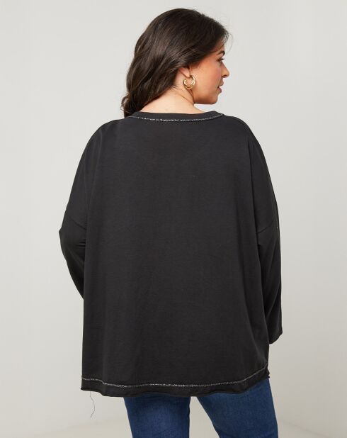 Top Maya noir
