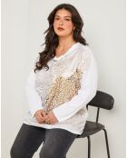 Top Agathe blanc