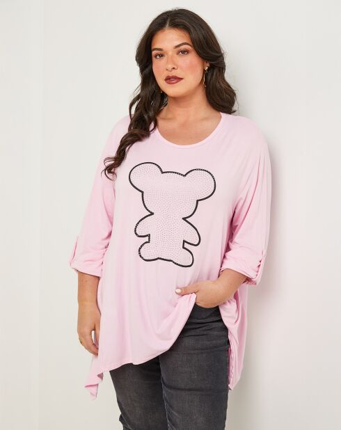 Inès rosafarbenes Top