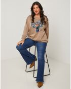 Pull Mia taupe