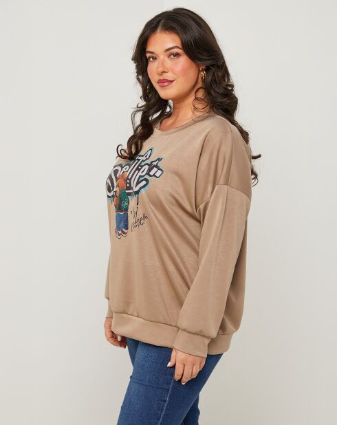 Pull Mia taupe