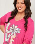 Top Julia fushia