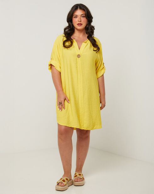 Robe Théa jaune
