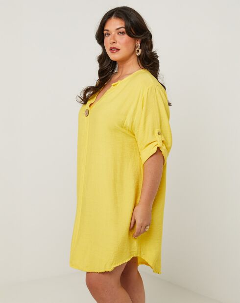 Robe Théa jaune