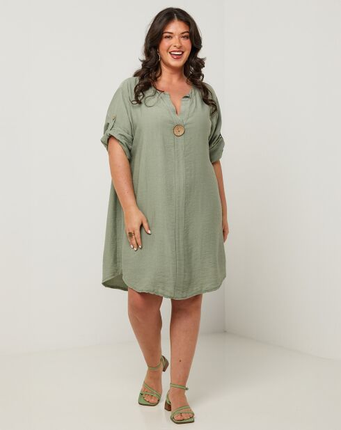 Robe Théa kaki