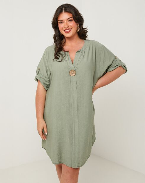 Robe Théa kaki