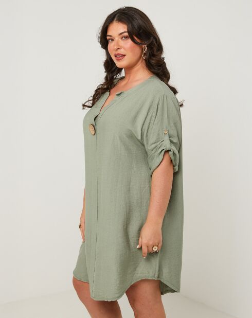 Robe Théa kaki
