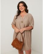 Robe Théa taupe