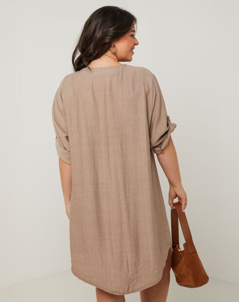 Robe Théa taupe
