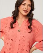 Robe Anna corail