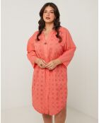 Robe Anna corail