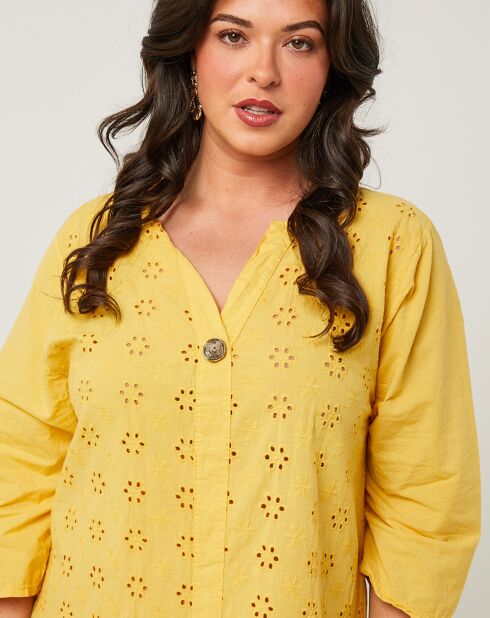 Robe Anna jaune