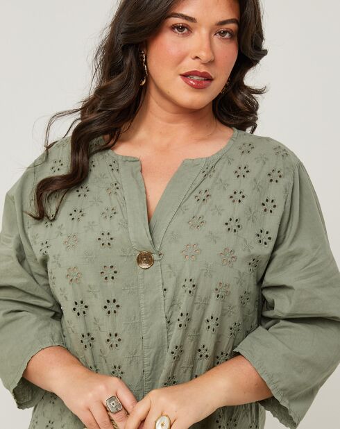Robe Anna kaki