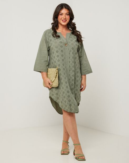 Robe Anna kaki
