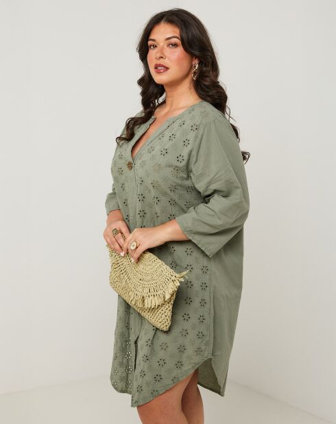 Robe Anna kaki