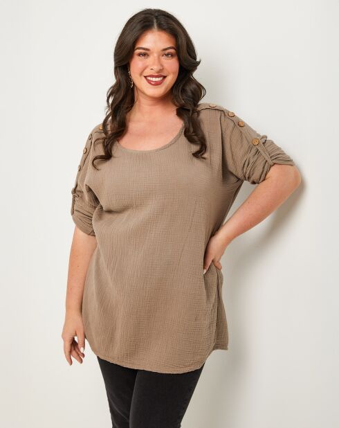 Top Lina taupe