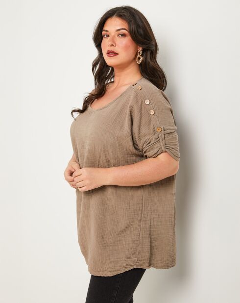 Top Lina taupe