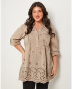 Tunique Emy taupe