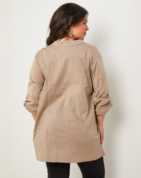 Tunique Emy taupe
